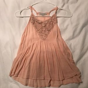 American Eagle light pink tank top